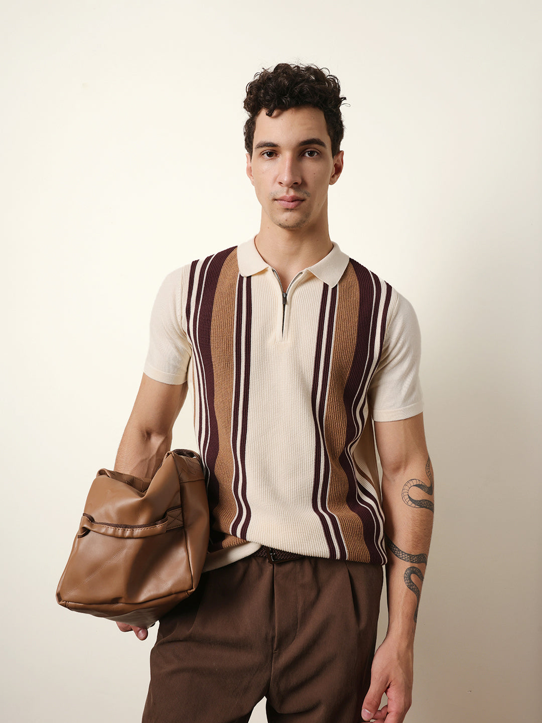 STRIPES FOR CREATIVE PILE POLO オーバーサイズ 5.jpg