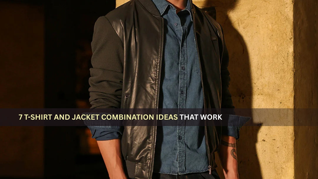 T-Shirt and Jacket Combination Ideas That Work