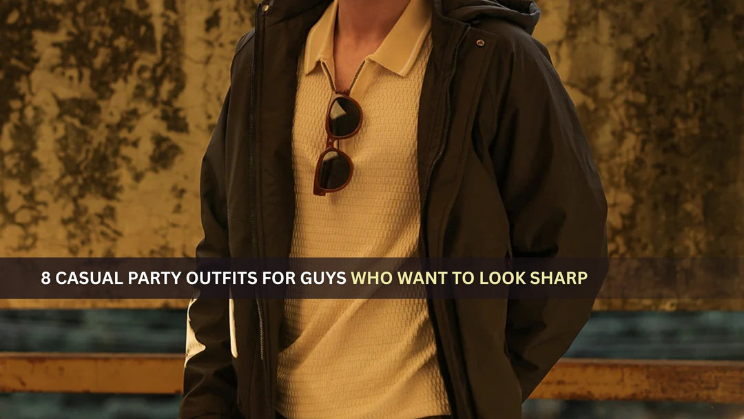 Casual Party Outfits for Guys Who Want to Look Sharp