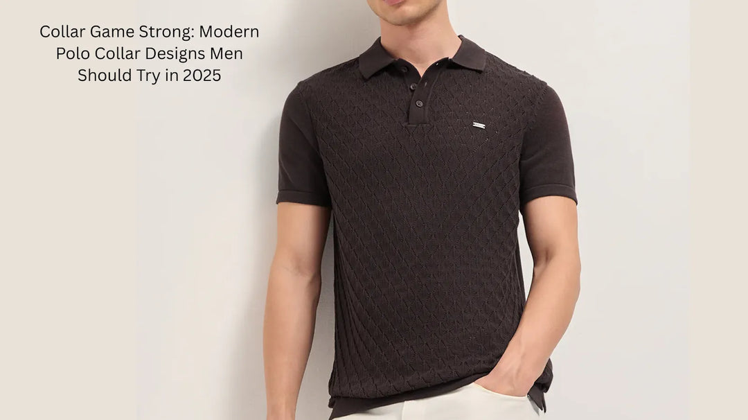 Modern polo collar styles for men 2025
