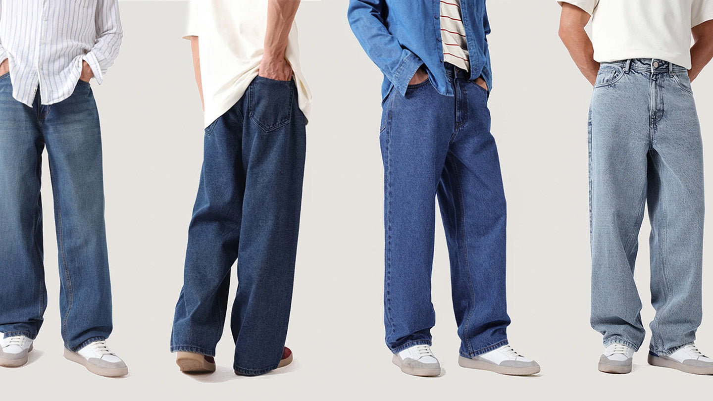 How to Style Baggy Jeans