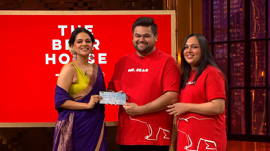 Namita Thapar invests Rs 3 crore in The Bear House on Shark Tank India
