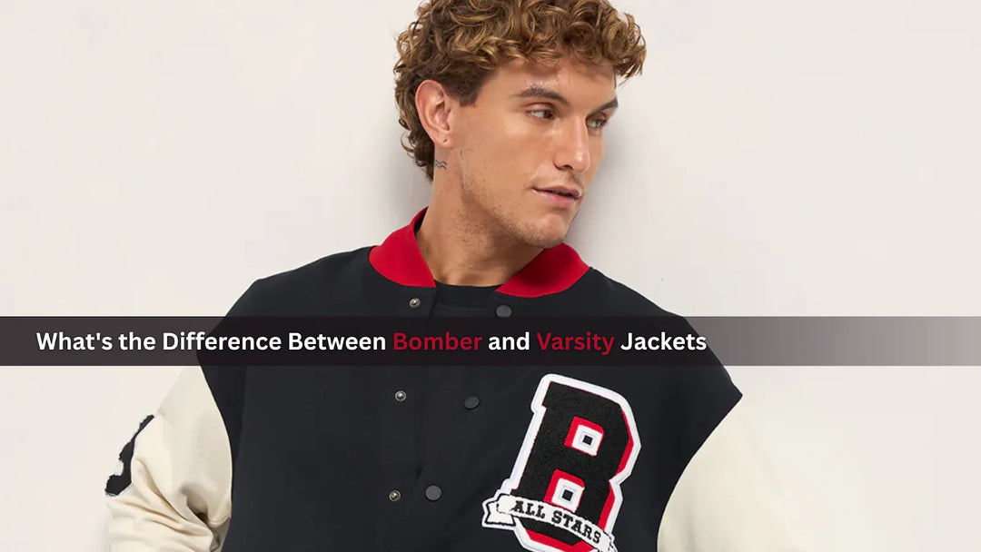 What's the Difference Between Bomber and Varsity Jackets