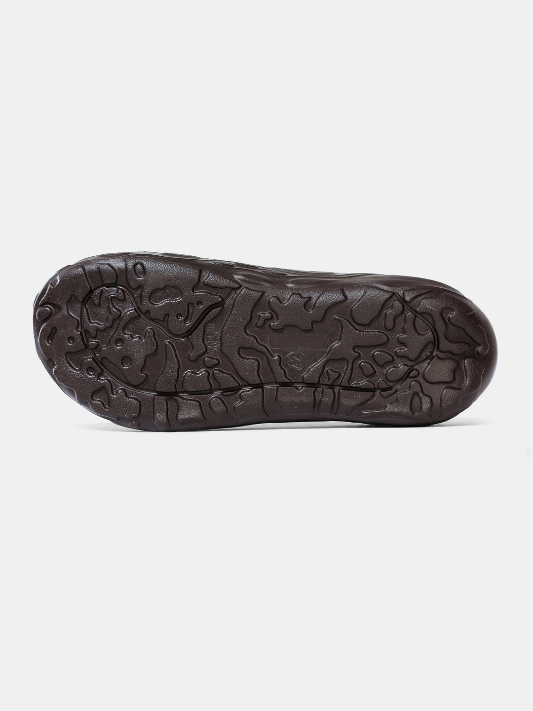 Brown Textured Slip-On Casual Slides by The Bear House