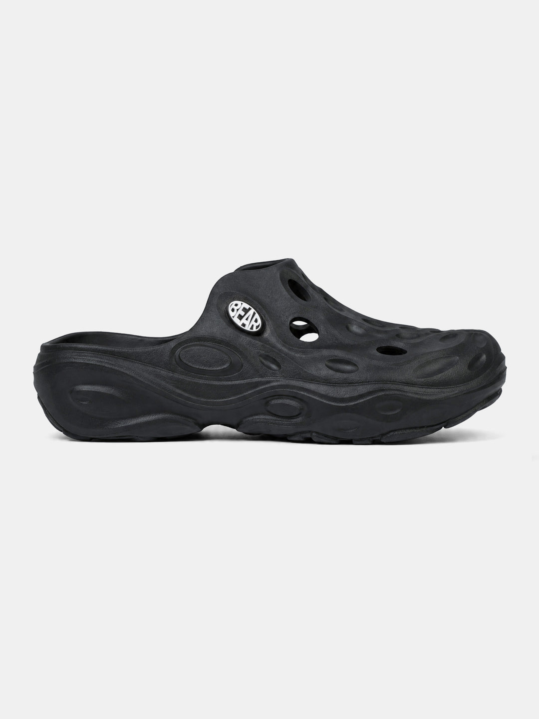 Black Lightweight Slip-On Clogs by The Bear House