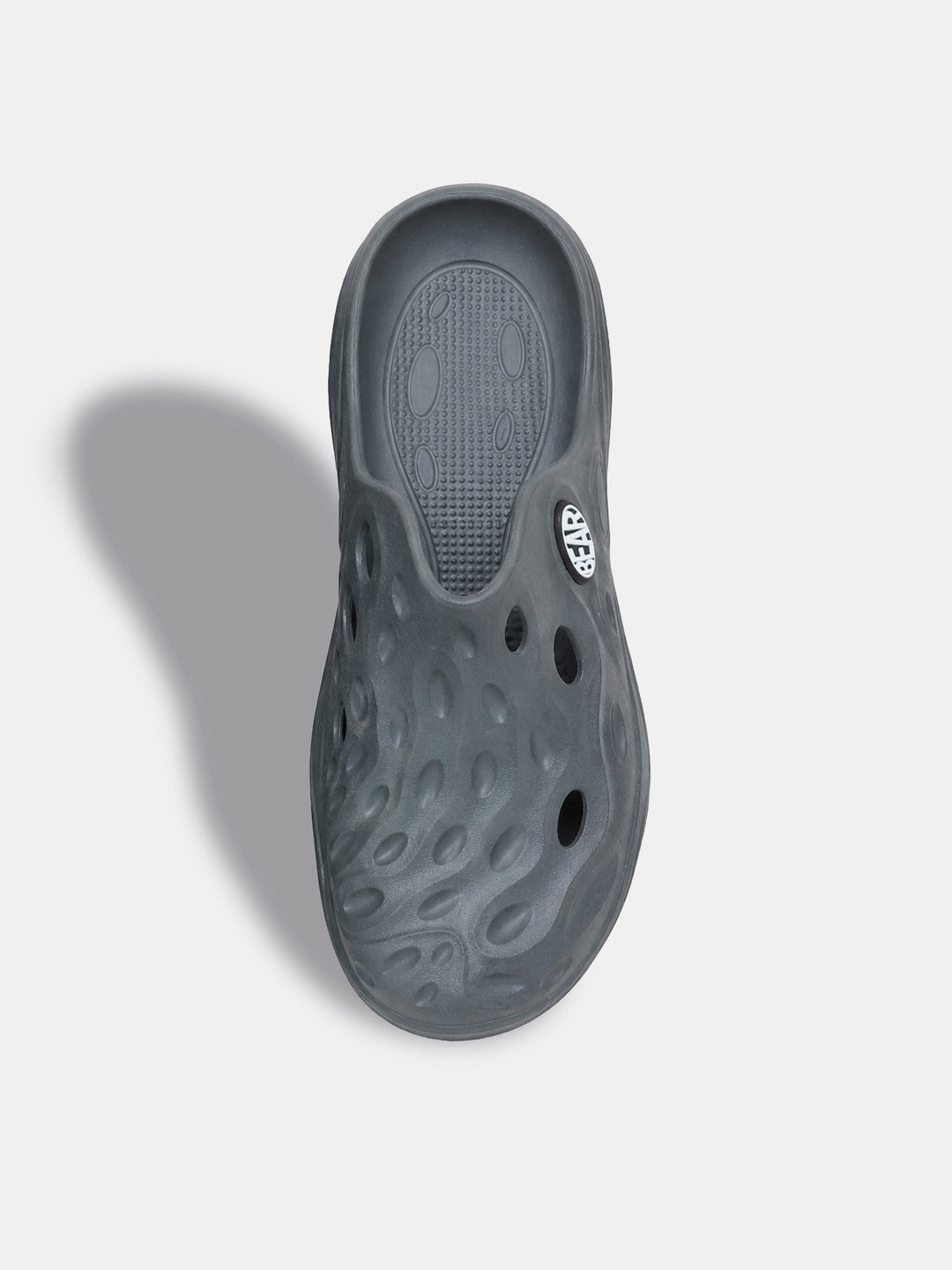 Dark Grey Lightweight Slip-On Clogs by The Bear House
