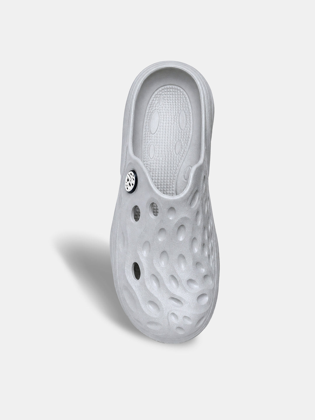 Grey Lightweight Slip-On Clogs by The Bear House
