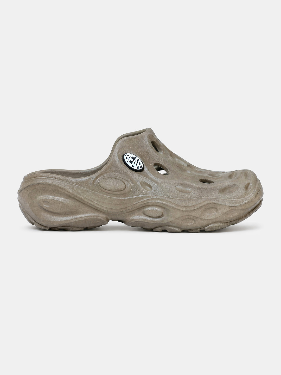 Khaki Lightweight Slip-On Clogs by The Bear House