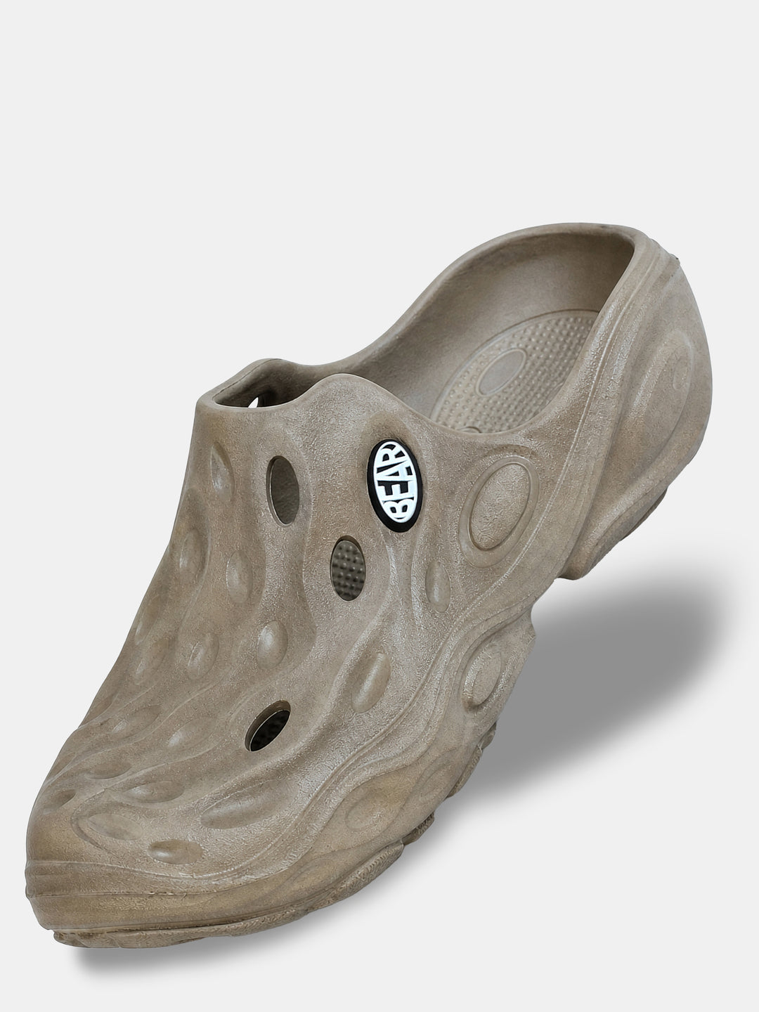 Khaki Lightweight Slip-On Clogs by The Bear House