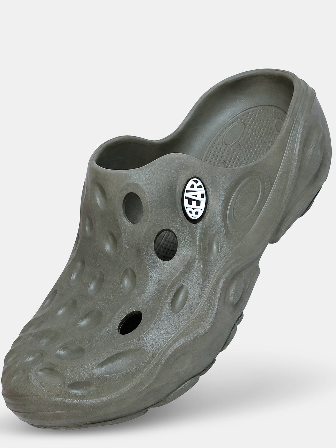 Olive Green Lightweight Slip-On Clogs by The Bear House