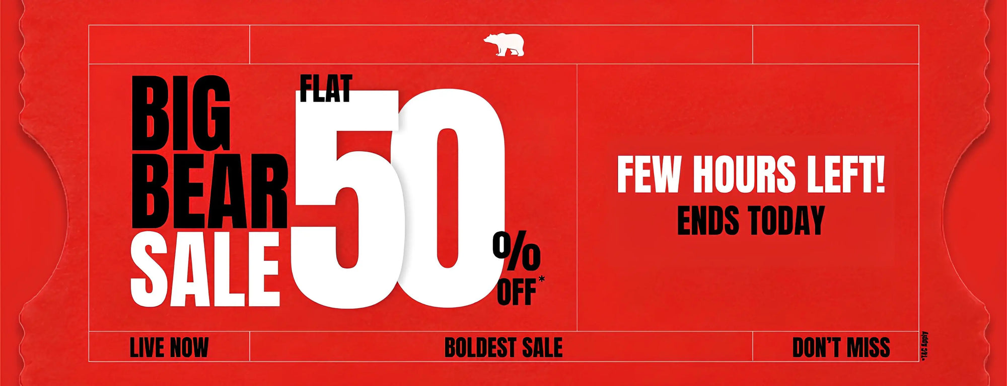 Big Bear Sale Live Now!!