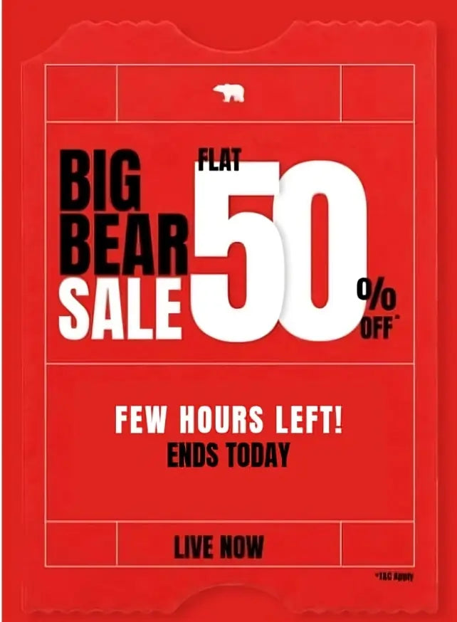 Big Bear Sale Live Now!!