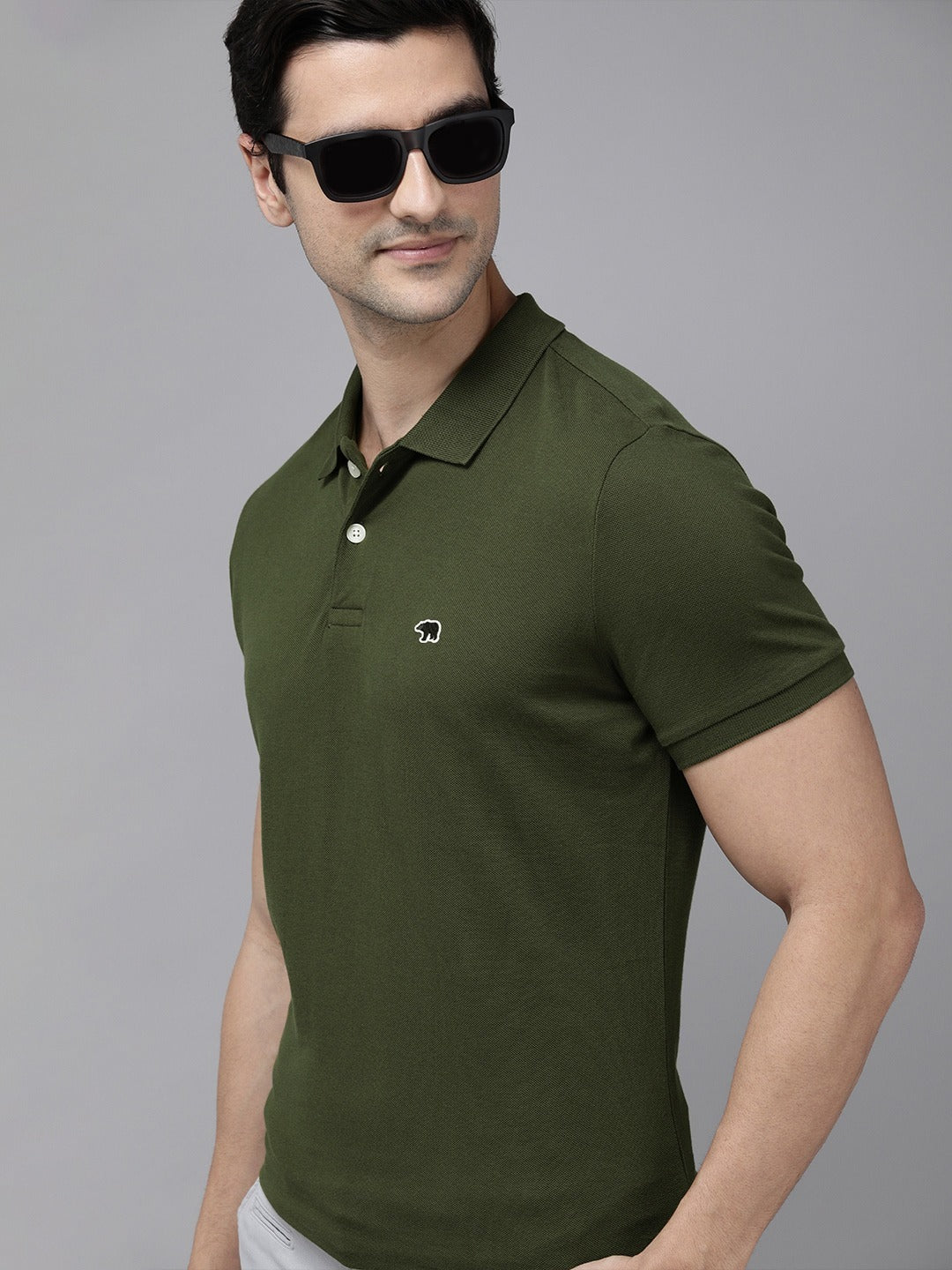 Shop Chopard Men Solid Slim Fit Core Polo