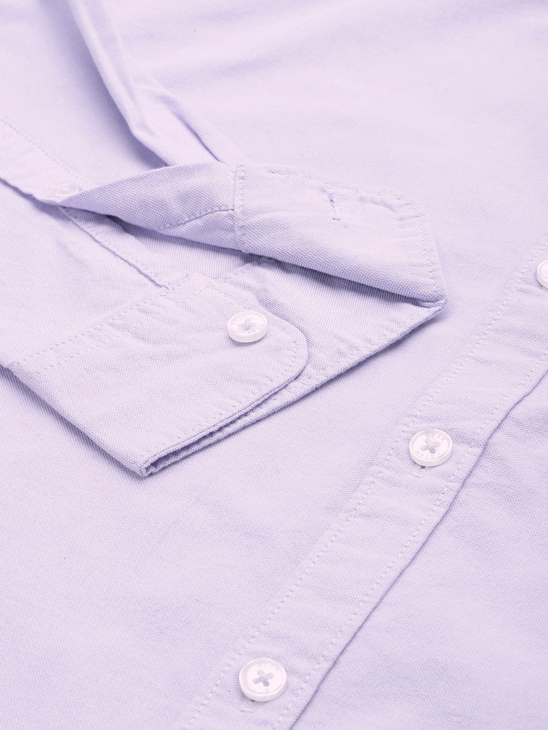 DESCAT Men's Pure Cotton Solid Slim Fit Casual Shirt